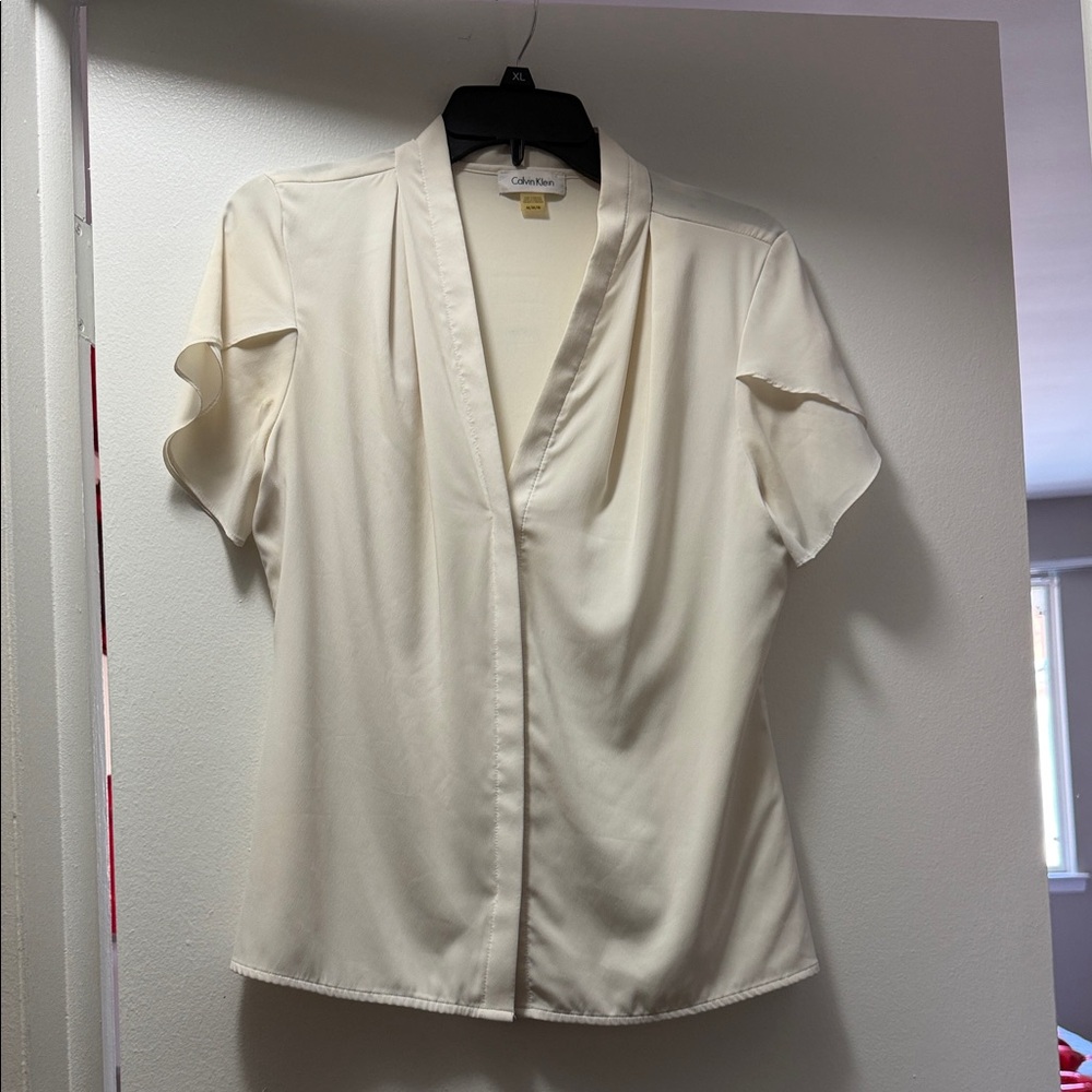 Cream Blouse